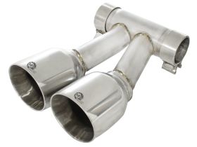 2005-2008 Porsche Boxster H6 2.7L MACH Force-Xp 4" 304 Stainless Steel Exhaust Tip - 49-36410