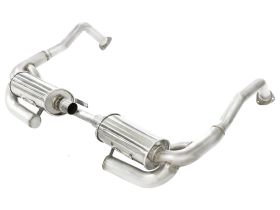 2005-2008 Porsche Boxster H6 2.7L MACH Force-Xp 2" to 2-1/2" 304 Stainless Steel Cat-Back Exhaust System - 49-36411