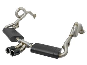 2013-2016 Porsche Cayman H6 2.7L MACH Force-Xp 2" 304 Stainless Steel Cat-Back Exhaust System - 49-36415-C