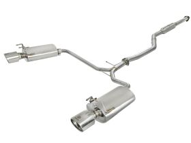 2013-2017 Honda Accord EX/EX-L V6 3.5L Coupe Takeda 2-1/2" to 1-3/4" 304 Stainless Steel Cat-Back Exhaust System - 49-36609