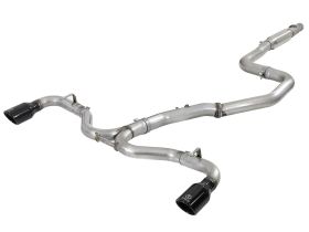 2018 Hyundai Elantra GT Sport 1.6L Takeda 3" to 2-1/2" 304 Stainless Steel Cat-Back Exhaust - 49-37003-1B