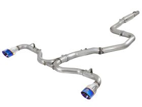 2018 Hyundai Elantra GT Sport 1.6L Takeda 3" to 2-1/2" 304 Stainless Steel Cat-Back Exhaust - 49-37003-1L