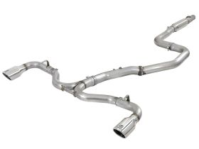 2018 Hyundai Elantra GT Sport 1.6L Takeda 3" to 2-1/2" 304 Stainless Steel Cat-Back Exhaust - 49-37003-1P
