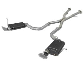 2012-2019 Jeep Grand Cherokee SRT HEMI V8 6.4L MACH Force-Xp 3" 304 Stainless Steel Cat-Back Exhaust System w/ High Temp Black Mufflers - 49-38058