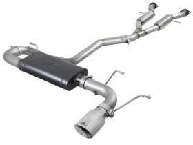 2014-2019 Jeep Grand Cherokee V6 3.6L MACH Force-Xp 2-1/2" to 3" 304 Stainless Steel Cat-Back Exhaust System - 49-38078-P