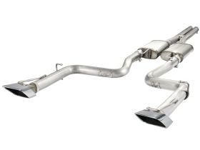 2008-2014 Dodge Challenger SRT-8 V8 6.1L MACH Force-Xp 3" 409 Stainless Steel Cat-Back Exhaust System - 49-42028