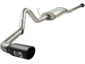 2010 Ford F-150 V8 5.4L MACH Force-Xp 3" 409 Stainless Steel Cat-Back Exhaust System - 49-43015-B