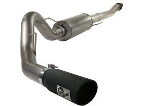 2011-2014 Ford F-150 EcoBoost V6 3.5L MACH Force-Xp 4" 409 Stainless Steel Cat-Back Exhaust System - 49-43041-B