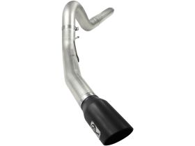 2008-2010 Ford F-350 Super Duty Turbo Diesel V8 6.4L Large Bore-HD 5" 409 Stainless Steel DPF-Back Exhaust System - 49-43054-B