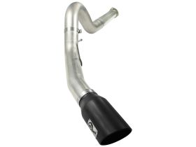 2011-2014 Ford F-350 Super Duty Turbo Diesel V8 6.7L Large Bore-HD 5" 409 Stainless Steel DPF-Back Exhaust System - 49-43055-B