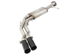2011-2014 Ford F-150 V8 6.2L Rebel Series 3" to 2-1/2" 409 Stainless Steel Cat-Back Exhaust System - 49-43071-B