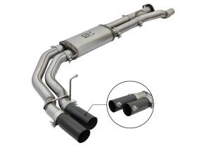 2017-2019 Ford Raptor EcoBoost V6 3.5L Rebel Series 3"409 Stainless Steel Cat-Back Exhaust System - 49-43091-B