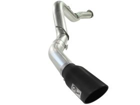 2007-2010 Chevrolet Silverado 3500 HD LMM Duramax Turbo Diesel V8 6.6L Large Bore-HD 5" 409 Stainless Steel DPF-Back Exhaust System - 49-44040-B