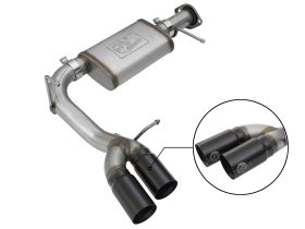2015-2019 Chevrolet Colorado 2.5L Rebel Series 3" 409 Stainless Steel Cat-Back Exhaust System - 49-44061-B