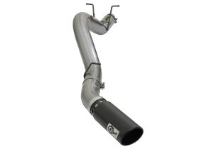 2017-2019 Chevrolet Silverado 3500 HD L5P Duramax Turbo Diesel V8 6.6L Large Bore-HD 5" 409 Stainless Steel DPF-Back Exhaust System - 49-44085-B