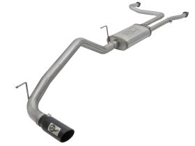 2017-2019 Nissan Titan H61 V8 5.6L MACH Force-Xp 2-1/2" into 3-1/2" 409 Stainless Steel Cat-Back Exhaust System - 49-46125-B