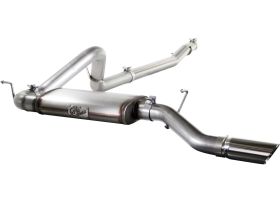 2012-2018 Jeep Wrangler JK V6 3.6L MACH Force-Xp 3" 409 Stainless Steel Cat-Back Exhaust System - 49-46211