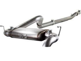 2012-2018 Jeep Wrangler JK V6 3.6L MACH Force-Xp 3" 409 Stainless Steel Cat-Back Exhaust System - 49-46220