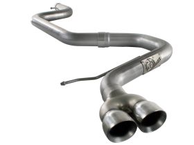 2011-2014 VW Golf TDI 2.0L Large Bore-HD 2-1/2" 409 Stainless Steel Cat-Back Exhaust System - 49-46402