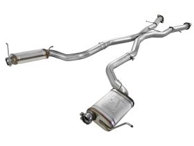 2012-2019 Jeep Grand Cherokee SRT HEMI V8 6.4L MACH Force-Xp 3" 409 Stainless Steel Cat-Back Exhaust System - 49-48053