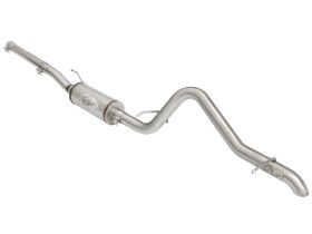 2012-2018 Jeep Wrangler JK V6 3.6L MACH Force-Xp 2-1/2" 409 Stainless Steel Cat-Back Exhaust w/ 18in Muffler - 49-48057