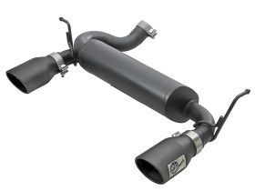 2012-2018 Jeep Wrangler JK V6 3.6L Rebel Series 2-1/2" 409 Stainless Steel Axle-Back Exhaust System - 49-48061-B
