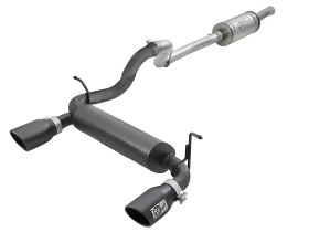 2018-2019 Jeep Wrangler JL V6 3.6L 4DR Rebel Series 2-1/2" 409 Stainless Steel Cat-Back Exhaust System - 49-48066-B