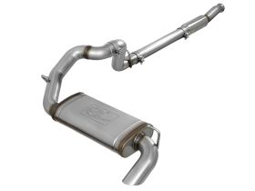 2018-2019 Jeep Wrangler Turbo JL 2.0L MACH Force-Xp Hi-Tuck 3" 409 Stainless Steel Cat-Back Exhaust System - 49-48079