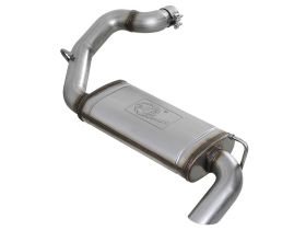 2018-2019 Jeep Wrangler JL V6 3.6L 2DR/4DR MACH Force-Xp Hi-Tuck 3" 409 Stainless Steel Axle-Back Exhaust System - 49-48080