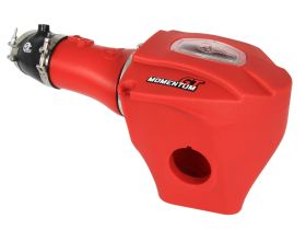 2015-2016 Dodge Charger Hellcat HEMI SRT Supercharged V8 6.2L Momentum GT Limited Edition Red Cold Air Intake System w/Pro DRY S Filter Media - 51-72204-R