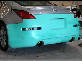 2003-2008 Nissan 350z ING Rear Bumper by AiT - N3502HIINGRB