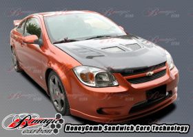 2005-2010 Chevy Cobalt 2DR/4DR R1 Carbon Fiber Hood