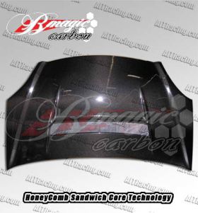 2002-2005 Honda Civic Si HB EP3 N1 Carbon Fiber Hood