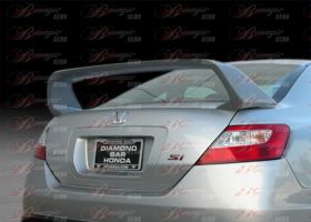 2006-2009 Honda Civic 2DR JDM-R Fiberglass Rear Spoiler Wing