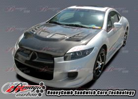 2006-2010 Mitsubishi Eclipse R1 Fiberglass Hood