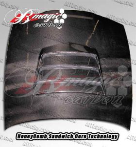 1995-1996 Nissan 240sx 2DR Battle Carbon Fiber Hood