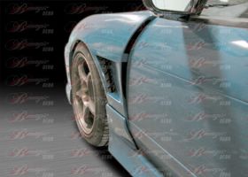1997-1998 Nissan 240sx 2DR D2 30mm Wide Fiberglass Fenders