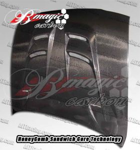 1998-2001 Nissan Altima 4DR Raiden Carbon Fiber Hood