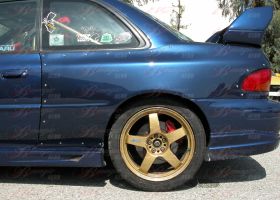 1993-2001 Subaru Impreza 2DR B22 40mm Wide Fiberglass Rear Quarter Panels