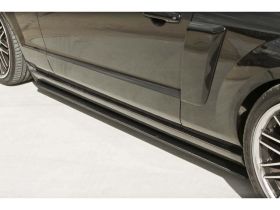 2005-2009 Ford Mustang V6/GT/GT500 Carbon Fiber Side Skirt Splitters - TC10024-L