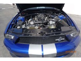 2007-2009 Ford Mustang GT500 Carbon Fiber Radiator Cover - TC10024-LG50KR
