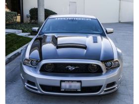 2010-2014 Ford Mustang GT500 A72 Dual-Functional Ram Air Carbon Fiber Hood - TC1