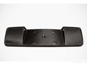 2013-2014 Ford Mustang V6/GT/GT500 Carbon Fiber Rear License Plate Surround - TC