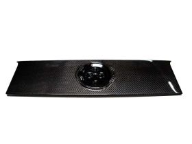2010-2012 Ford Mustang Carbon Fiber Blackout Panel w/Hole - TC10025-LG42