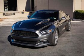 2015-2017 Ford Mustang V6/GT 3" Cowl Functional Heat Extractor Carbon Fiber Hood