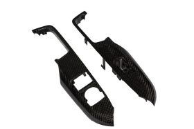 2015-2016 Ford Mustang V6/GT/Ecoboost Carbon Fiber Window Switch Covers 2PC