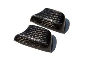 2005-2010 Dodge Charger Carbon Fiber Seat Belt Covers - Pair - TC20020-LG182