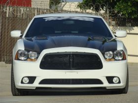 2011-2014 Dodge Charger RTC Functional Ram Air Carbon Fiber Hood - TC20021-A58