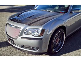 2011-2017 Chrysler 300/300c A71 Functional Heat Extractor Carbon Fiber Hood - TC