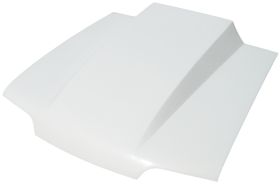1987-1993 Ford Mustang 4" Cowl Induction Fiberglass Heat Extractor Hood - TF1002